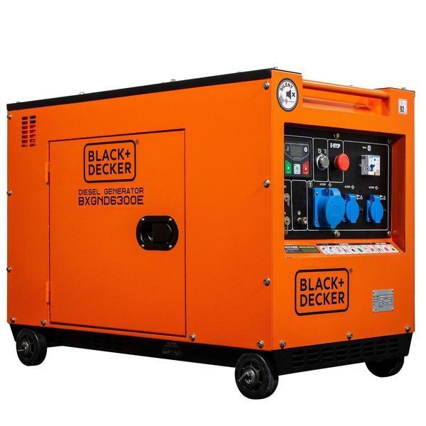Дизельный генератор Black+Decker BXGND6300E 622809ua фото