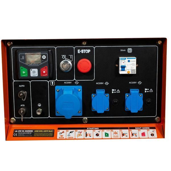 Дизельный генератор Black+Decker BXGND6300E 622809ua фото