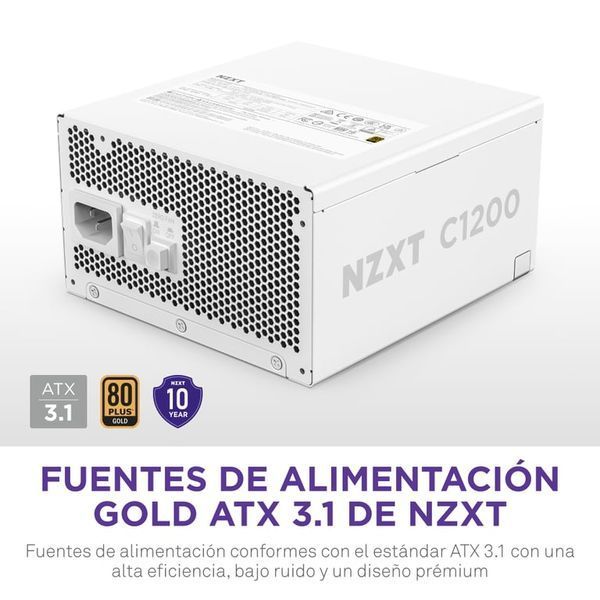 Блок питания NZXT C1200 Gold (PA-2G2BW) 525795 фото