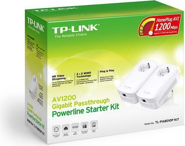Powerline-адаптер TP-Link TL-PA8010PKIT 194815ua фото