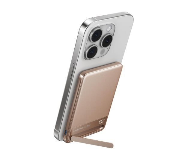 Зовнішній акумулятор (павербанк) INIU MagPro Slim 5000mAh 45W Desert Titanium (P75-P1-RG) 618125 фото