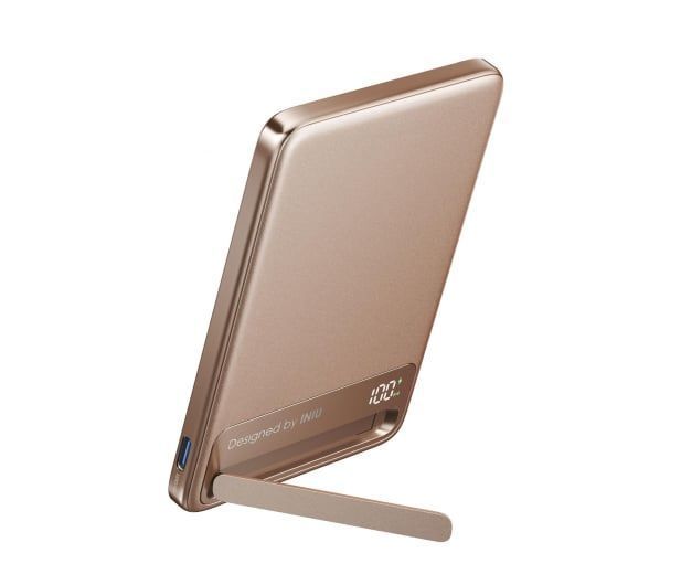 Зовнішній акумулятор (павербанк) INIU MagPro Slim 5000mAh 45W Desert Titanium (P75-P1-RG) 618125 фото