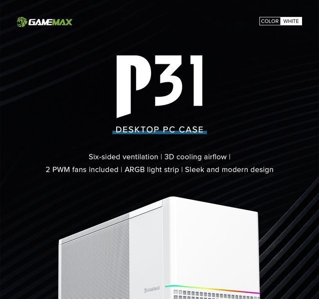 Корпус GameMax P31 WH 628377ua фото