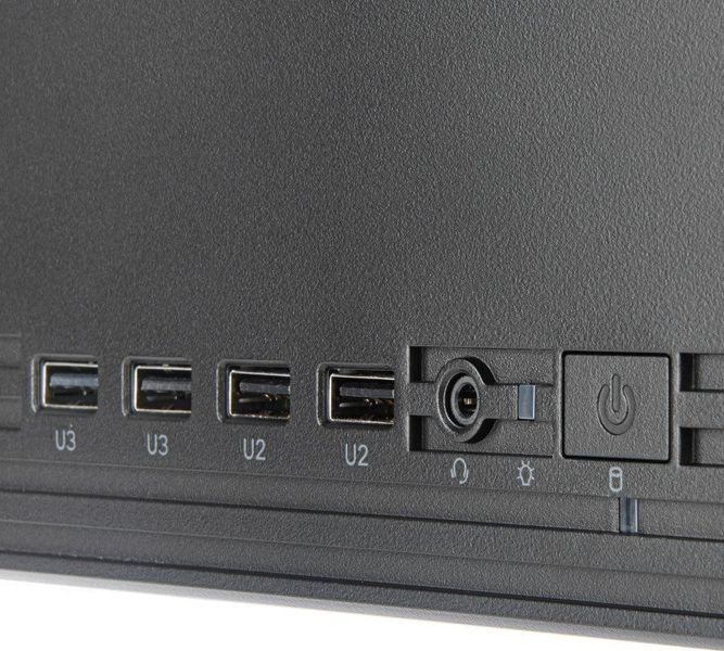 Корпус SilverStone Milo Slim Black (SST-ML11B) 542125 фото