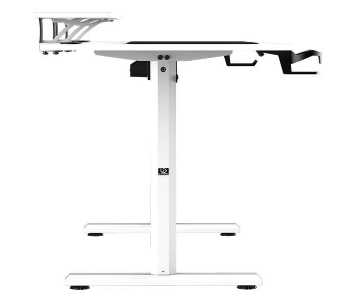 Геймерський ігровий стіл Ultradesk Highlander XXL White (UDESK-HGXL-WT) 528521 фото