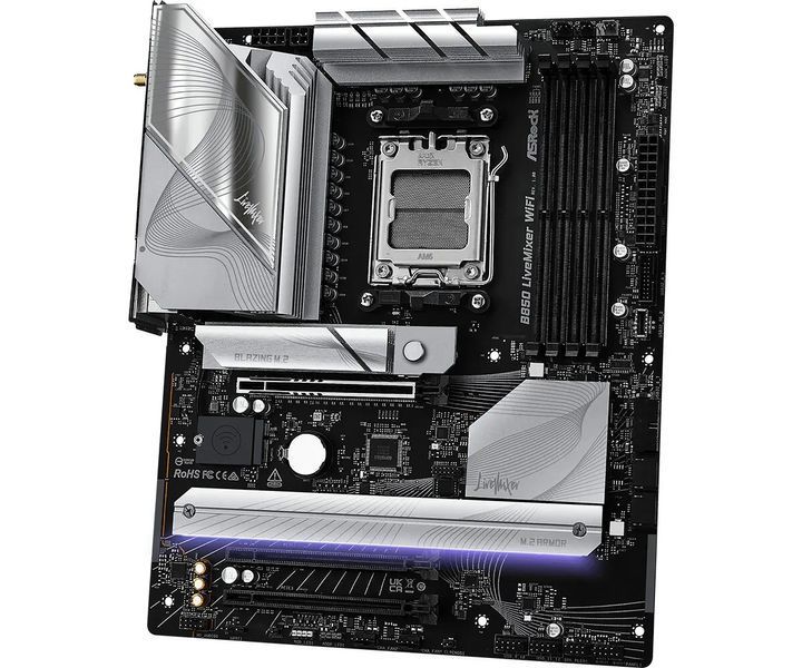 Материнська плата ASRock B850 LiveMixer WiFi 586486ua фото