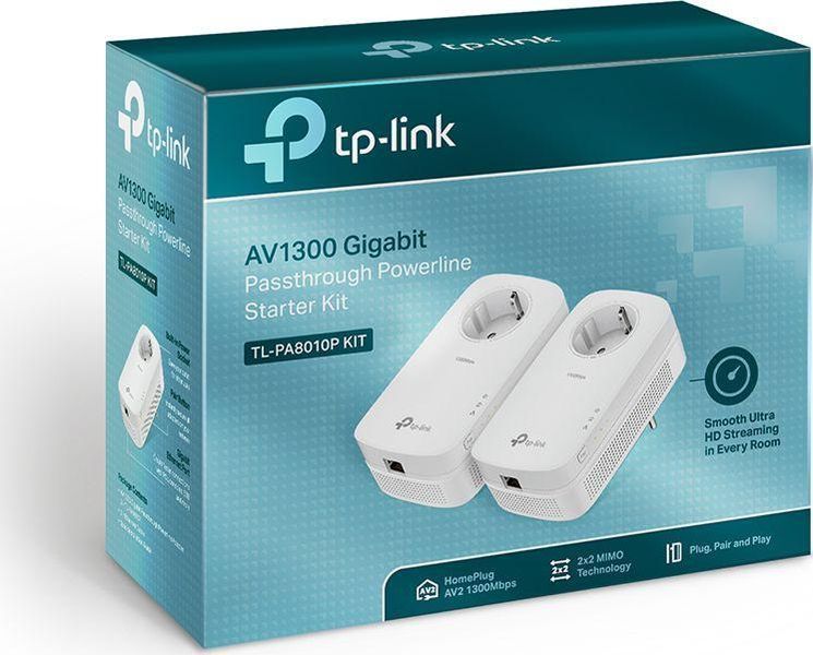 Powerline-адаптер TP-Link TL-PA8010PKIT 194815ua фото