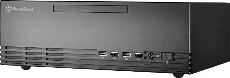 Корпус SilverStone Milo Slim Black (SST-ML11B) 542125 фото