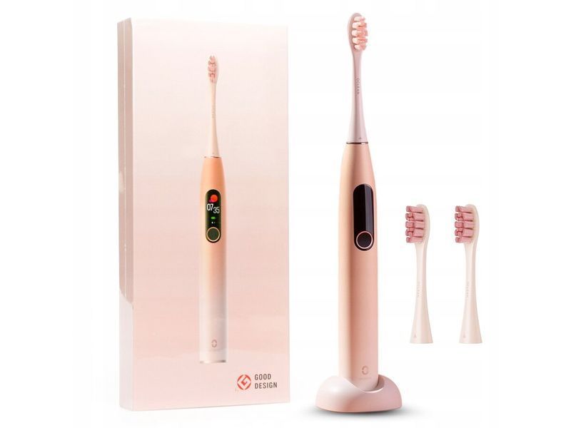 Електрична зубна щітка Oclean X Pro Sakura Pink 362219 фото