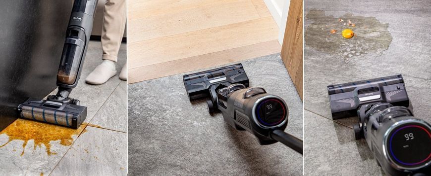 Моющий вертикальный пылесос (1в1) Tefal X-Clean 4 GF5035 620259 фото