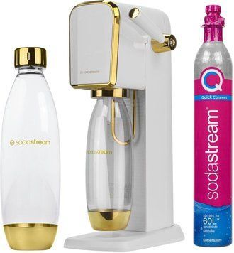 Сифон для газировки воды SodaStream Art White/Gold 610628 фото