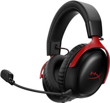 Навушники з мікрофоном HyperX Cloud III S Wireless Black/Red (A59Z0AA) 608436ua фото