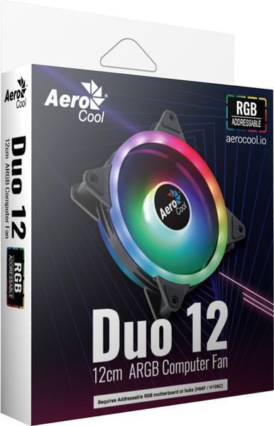 Вентилятор Aerocool Duo 12 (ACF3-DU10217.11) 577435ua фото