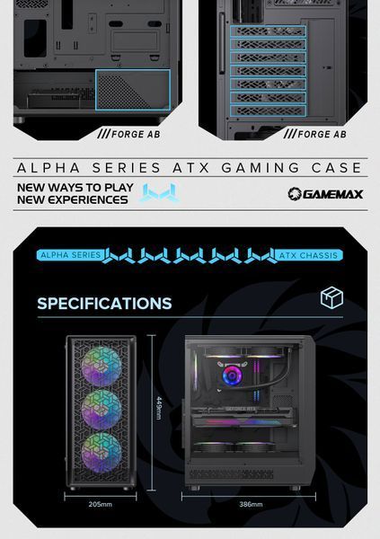 Корпус GameMax Forge AB 628326ua фото