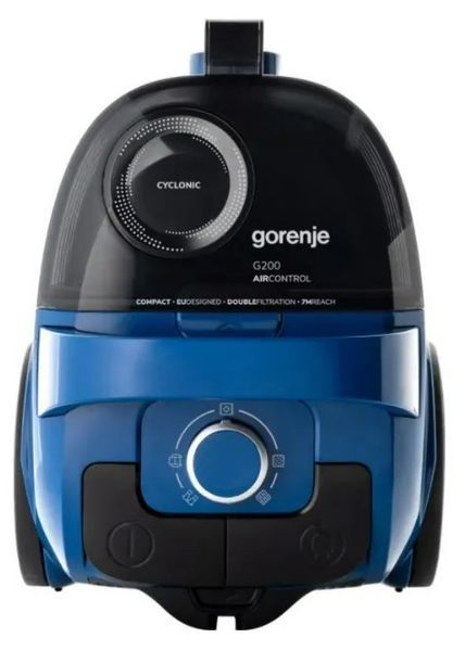 Пилосос безмішковий Gorenje VCE01G2ACBL 623516ua фото