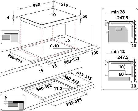 Варочная поверхность электрическая Whirlpool WL S7960 NE 314393ua фото