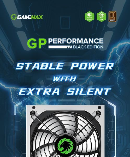 Блок живлення GameMax GP-650 White 627743ua фото