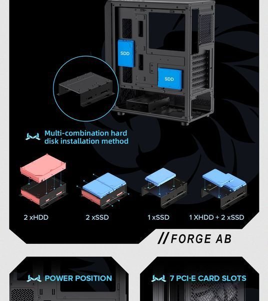 Корпус GameMax Forge AB 628326ua фото
