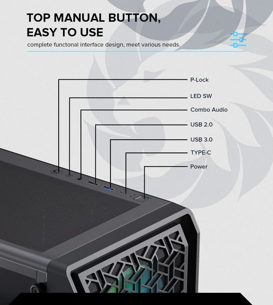Корпус GameMax Forge AB 628326ua фото