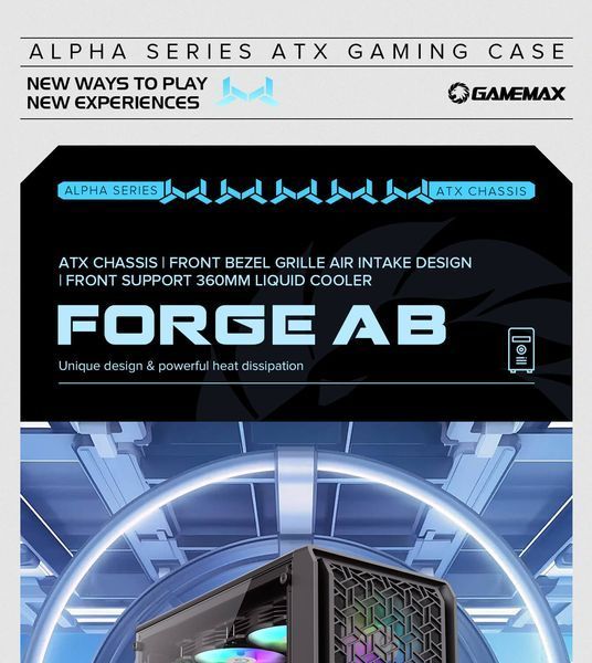 Корпус GameMax Forge AB 628326ua фото