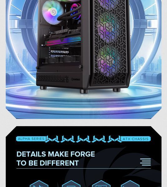 Корпус GameMax Forge AB 628326ua фото
