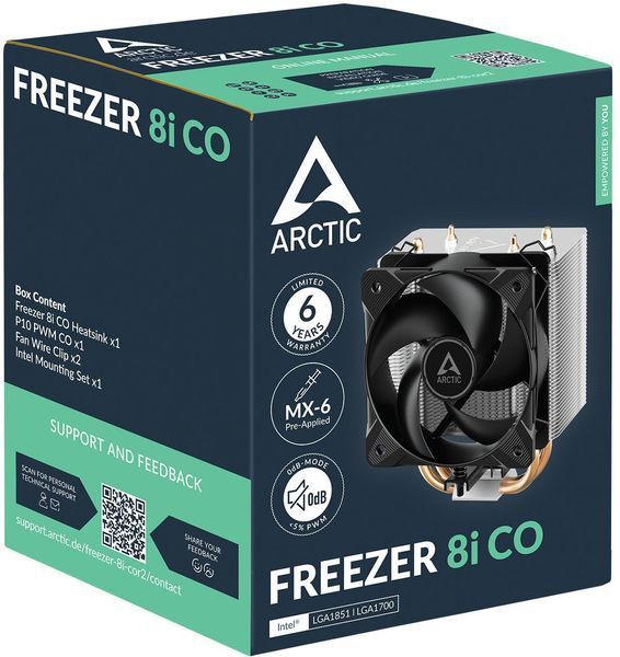Воздушное охлаждение Arctic Arctic Freezer 8i CO (ACFRE00191A) 597373ua фото