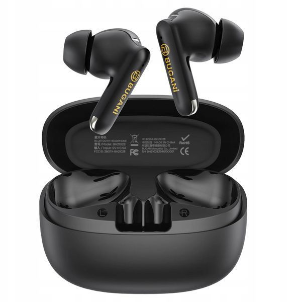 Наушники TWS Bugani Freebuds B20 Black 618231 фото