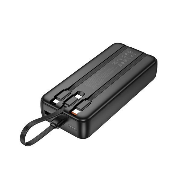 Зовнішній акумулятор (павербанк) Hoco J132A Sabio 20000mAh 20W Black 627186ua фото