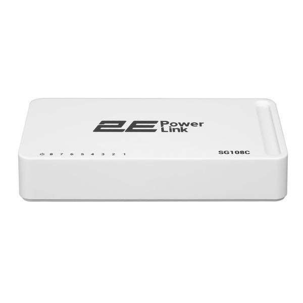 Комутатор некерований 2E PowerLink SG108C (2E-SG108C) 578417ua фото