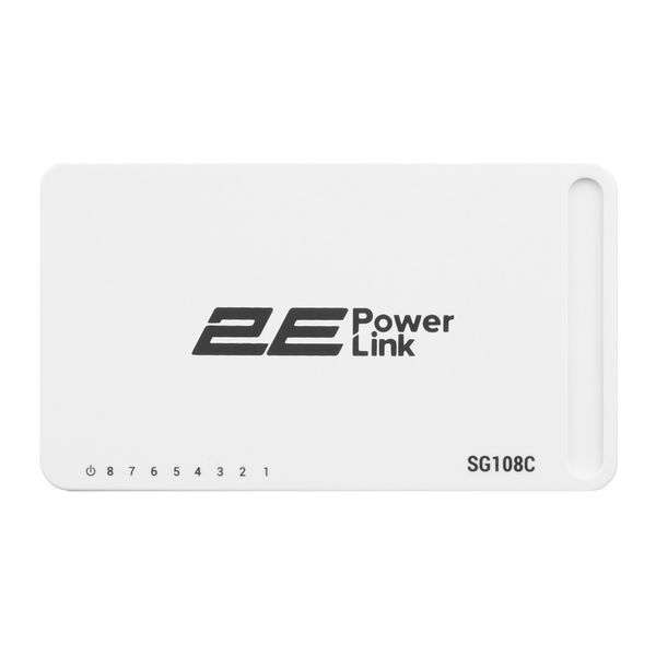 Комутатор некерований 2E PowerLink SG108C (2E-SG108C) 578417ua фото