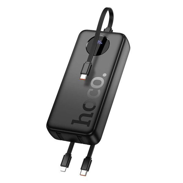 Зовнішній акумулятор (павербанк) Hoco J132A Sabio 20000mAh 20W Black 627186ua фото