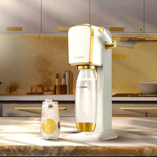 Сифон для газировки воды SodaStream Art White/Gold 610628 фото
