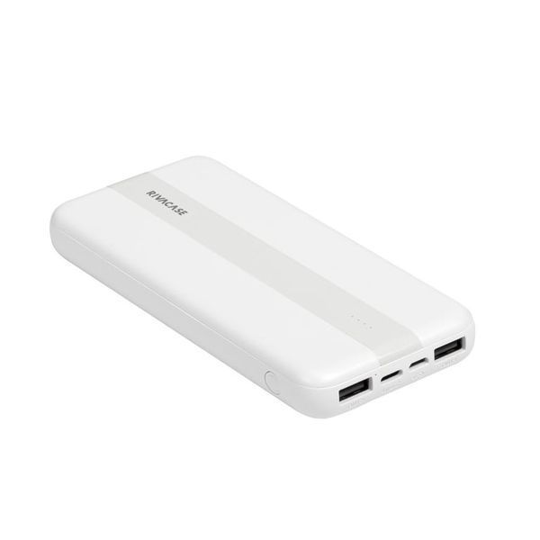Зовнішній акумулятор (павербанк) RivaCase VA2041 10000mAh White 619737 фото