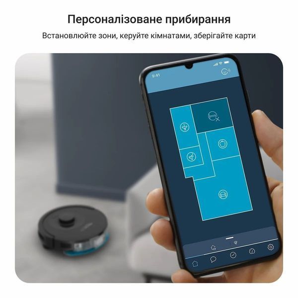 Робот-пилосос з вологим прибиранням Rowenta X-Plorer Serie 85+ RR87D5WH 623717ua фото