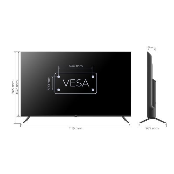 Телевізор Kivi 50'' UHD Prime E5 QLED (50U770QB) 630805ua фото