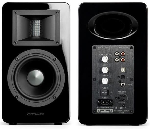 Фронтальные акустические колонки Edifier Airpulse A100 Black (2-pack) 348876 фото