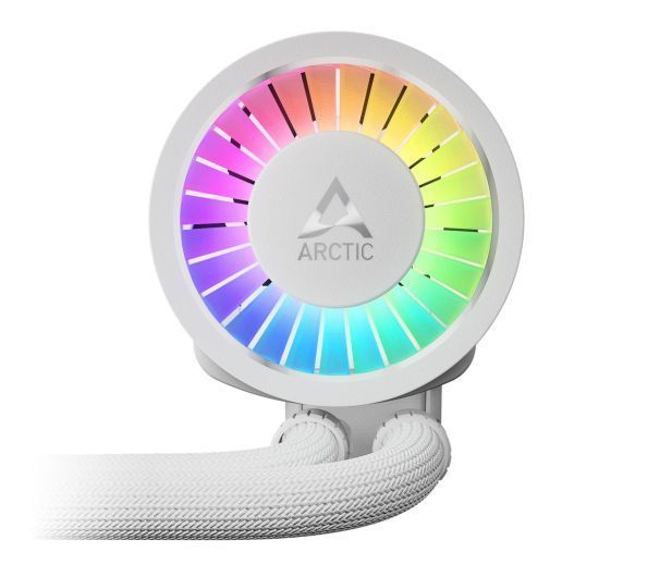 Водяное охлаждение Arctic Liquid Freezer III Pro 420 A-RGB White (ACFRE00189A) 615042ua фото