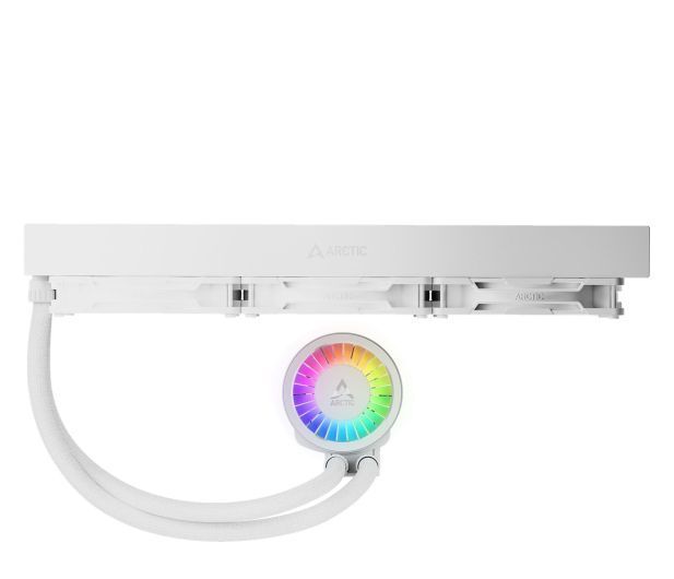 Водяное охлаждение Arctic Liquid Freezer III Pro 420 A-RGB White (ACFRE00189A) 615042ua фото