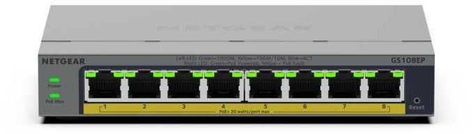 Комутатор керований рівня 2 Netgear GS108EP 619956 фото