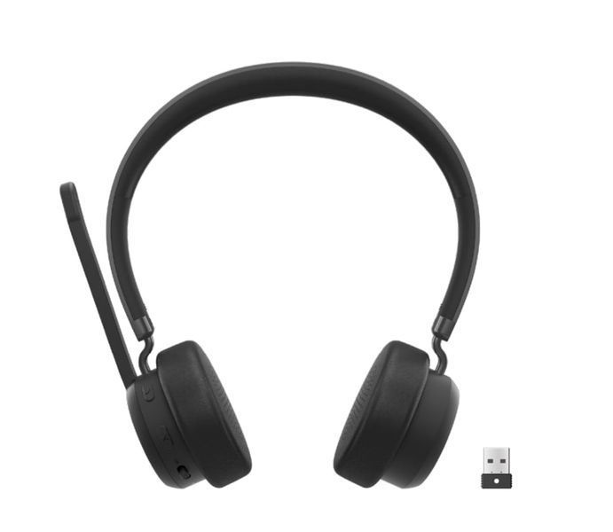 Навушники з мікрофоном Lenovo Wireless VoIP Black (4XD1M80020) 521327 фото