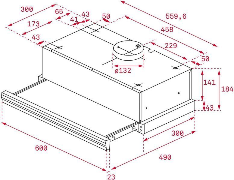 Вытяжка телескопическая Teka CNL 6415B 40436812 334204 фото