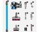Вертикальний + ручний пилосос (2в1) Jimmy Handheld Wireless Vacuum Cleaner (JV85) 465353 фото 2