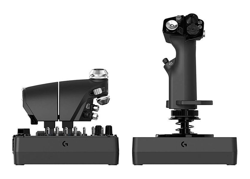 Джойстик Logitech X-56 Rhino Saitek Pro Flight (945-000059) 508418 фото