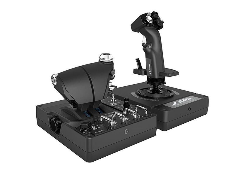 Джойстик Logitech X-56 Rhino Saitek Pro Flight (945-000059) 508418 фото