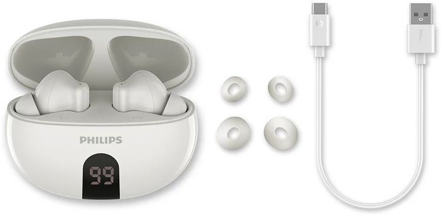 Навушники TWS Philips TAT2520WT/00 620686 фото
