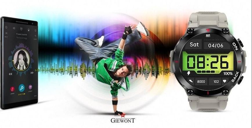 Смарт-годинник Giewont GW460-3 Gray 621734 фото