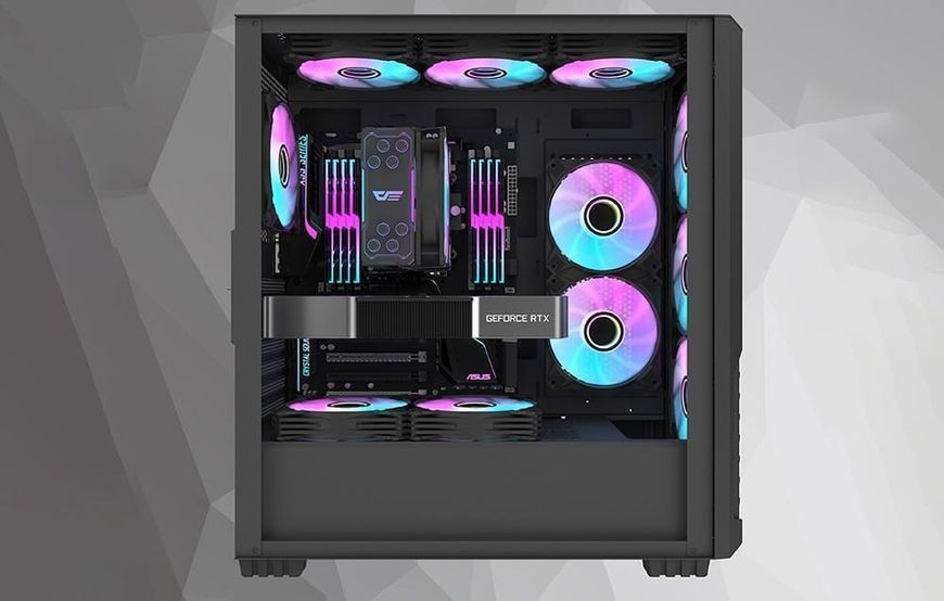 Воздушное охлаждение DarkFlash Z4 Pro Mist Black 621214 фото