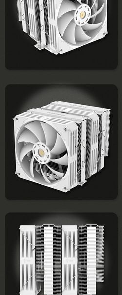 Воздушное охлаждение GameMax Twin 600 White 628610ua фото