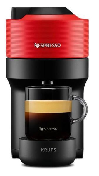 Кавоварка капсульна еспресо Krups Nespresso Vertuo Pop Spicy Red XN9205 479530 фото