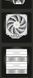 Воздушное охлаждение GameMax Twin 600 White 628610ua фото 21